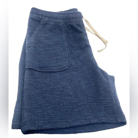 NWT ZARA Mens drawstring blue soft shorts size XL - Picture 3 of 12